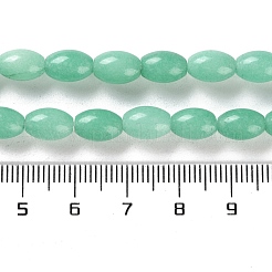 Natürliche weiße Jade perlen Stränge&nbsp;G-I369-B18-01E