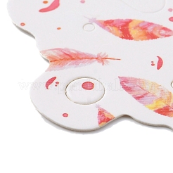 100 Stück Schmuck-Displaykarten aus Papier&nbsp;AJEW-Z021-02C