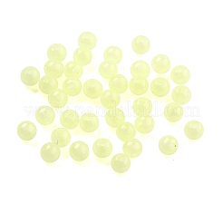 Perles acryliques lumineuses opaques&nbsp;OACR-G038-06F