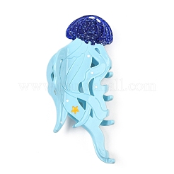 Fermagli per capelli ad artiglio in acetato di cellulosa (resina).&nbsp;OHAR-C014-01A