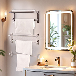 Porte-serviettes en acier inoxydable&nbsp;STAS-TAC0050-01P-01