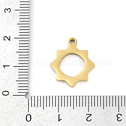 Pendentifs en acier inoxydable 304&nbsp;STAS-F315-03G