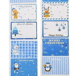 Autocollants en papier à dessin animé sur le thème de Noël&nbsp;STIC-P013-07B