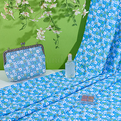 Tissu en coton à motif de fleurs&nbsp;DIY-WH0591-275C