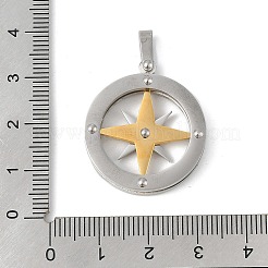 Ciondoli in acciaio inox 304&nbsp;STAS-U040-01P-03