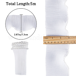 5 m Rüschenbesatz aus Polyester&nbsp;DIY-GF0007-87B