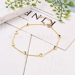 Cavigliere con catena in ottone&nbsp;AJEW-AN00350