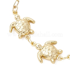 Schildkröten-Armbänder aus Edelstahl 304 mit Schiebeverschluss&nbsp;BJEW-JB13454