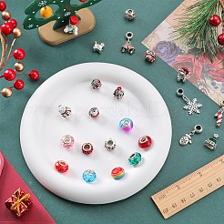 Bastelset für europäische Armbänder und Halsketten zum Thema Weihnachten&nbsp;DIY-WH0308-346