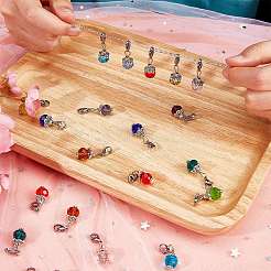 Colgantes de cristal&nbsp;HJEW-SC0001-07