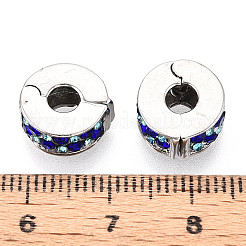 Legierung Rhinestone European Beads&nbsp;FIND-N009-06P
