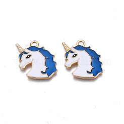 Pendentifs d'émail en alliage&nbsp;ENAM-S130-20B