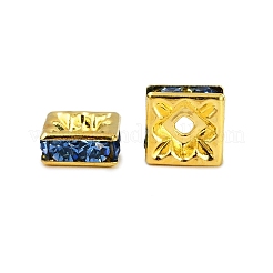 Perline distanziatori strass in ottone&nbsp;RSB074NF-14G