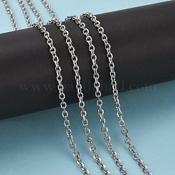 Chaînes de câbles en acier inoxydable 304 résistant au ternissement&nbsp;CHS-K002-28