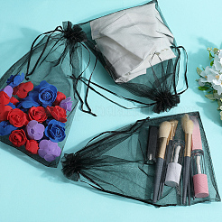 30 stücke große organza beutel tragbare schuhe tasche reise lagerung kordelzug taschen&nbsp;OP-SP0001-03A-02