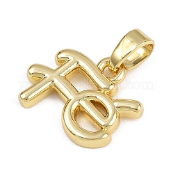 Messing Anhänger & Charms&nbsp;LS-KK-Z123-22G-01