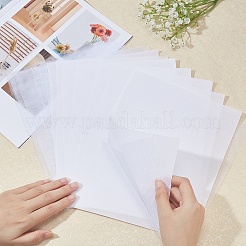 DIY Papierhandwerk handgemachte Materialpackungen. mit Netz und Vlies&nbsp;DIY-WH0224-29B