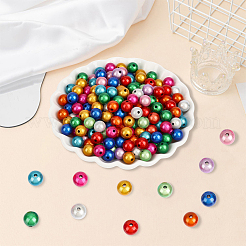 300 pcs peint à la bombe des perles acryliques&nbsp;MACR-PA0001-80
