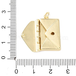 Ciondoli ecologici in ottone placcato a cremagliera&nbsp;KK-F848-08G