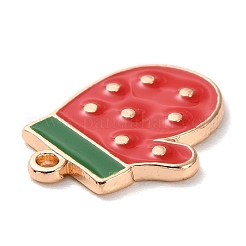 Colgantes navideños de esmalte de aleación de zinc&nbsp;PALLOY-K008-03E-KCG