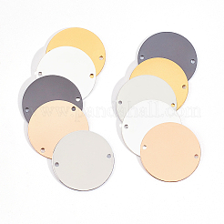 50 pièce 5 maillons en laiton lisses de style&nbsp;KK-BC0002-14