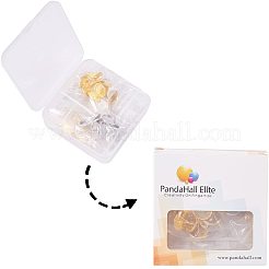 Ganci di orecchini in ottone&nbsp;KK-PH0034-16