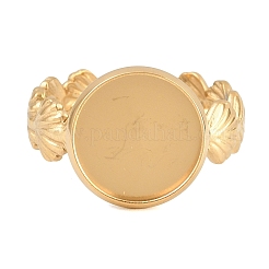 Componentes de anillo de brazalete de acero inoxidable 304 con forma de concha&nbsp;SA-CBA098D-04G-C