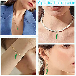 10 pièces pendentifs en laiton émaillé&nbsp;KK-BBC0020-13B