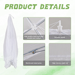 Geschirrabdeckung aus Polyester&nbsp;AJEW-WH20064-08B