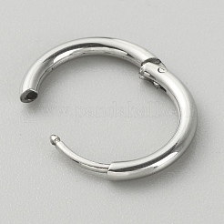 Boucles d'oreilles créoles en acier inoxydable chirurgical 316L pour filles et femmes&nbsp;EJEW-TAC0011-11B-P