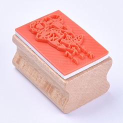Timbres en bois&nbsp;AJEW-WH0085-A06