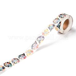 Wort danke tränenrollenaufkleber&nbsp;LS-DIY-B031-04A