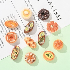 60 Stück opake Harz-Imitat-Lebensmittel-Decoden-Cabochons&nbsp;RESI-YW0004-53