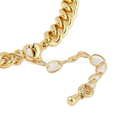 Bracelets en laiton plaqué or avec zircone cubique pour femmes&nbsp;BJEW-D047-01G-03