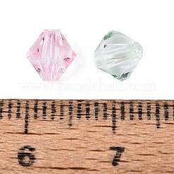 Transparente Acryl Perlen&nbsp;X-TACR-Q013-01A-M