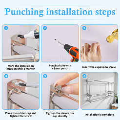 Handtuchrollenhalter aus Edelstahl fürs Badezimmer&nbsp;DIY-TAC0020-94