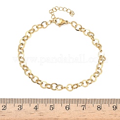 Rolo-Kettenarmbänder aus 304er Edelstahl für Damen&nbsp;BJEW-Z152-01G
