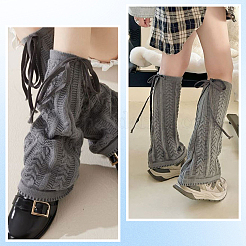 Socken aus Acrylfasern für Damen&nbsp;AJEW-WH20060-48C
