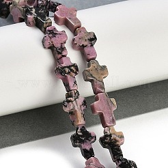 Perline Rhodonite naturale fili&nbsp;G-I369-A07-01