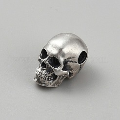 925 perline teschio in argento sterling&nbsp;FIND-WH00670-79AS