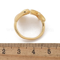 Messing Manschettenringe&nbsp;RJEW-U041-25G