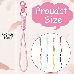 16 Stück Handygurte aus Polyester in 8 Farben&nbsp;HJEW-CJ00097