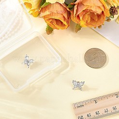 2 clip en alliage de strass pour accessoires décoratifs pour écouteurs&nbsp;FIND-CP0003-61B