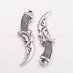 Pendente in lega stile tibetano&nbsp;TIBEP-A16825-AS-NR