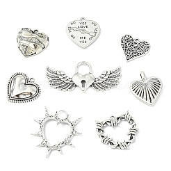 40 pièces 8 styles pendentifs en alliage de style tibétain&nbsp;FIND-CJ0005-94