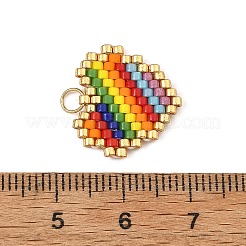 Pendentifs en perles de verre miyuki&nbsp;PALLOY-MZ01408