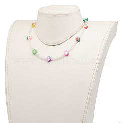 Bunte Polymerton-Frucht-Kinderperlenketten&nbsp;NJEW-JN03288