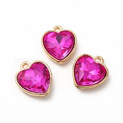 Facettierte Glas Strass Anhänger&nbsp;GLAA-I051-B20