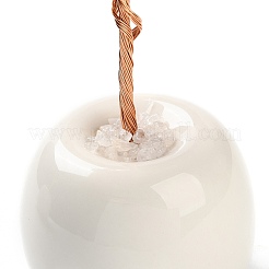 Copeaux de quartz fraise naturels&nbsp;DJEW-C016-02C