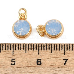 Pendentifs en laiton zircon cubique pavé&nbsp;KK-H078-05G